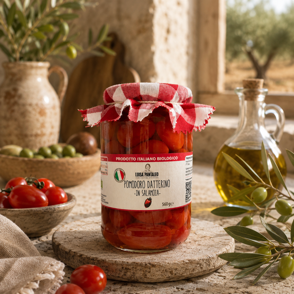 Dattel-Kirschtomaten in Salzlake 560 g