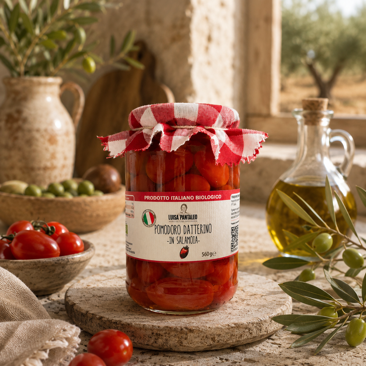 Dattel-Kirschtomaten in Salzlake 560 g
