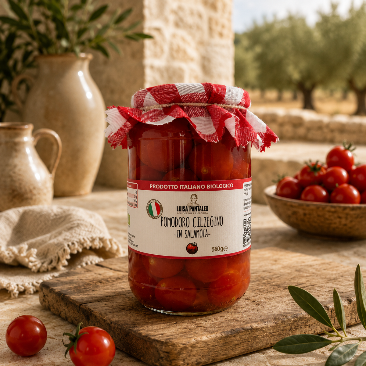 Eingelegte Kirschtomaten 560 g