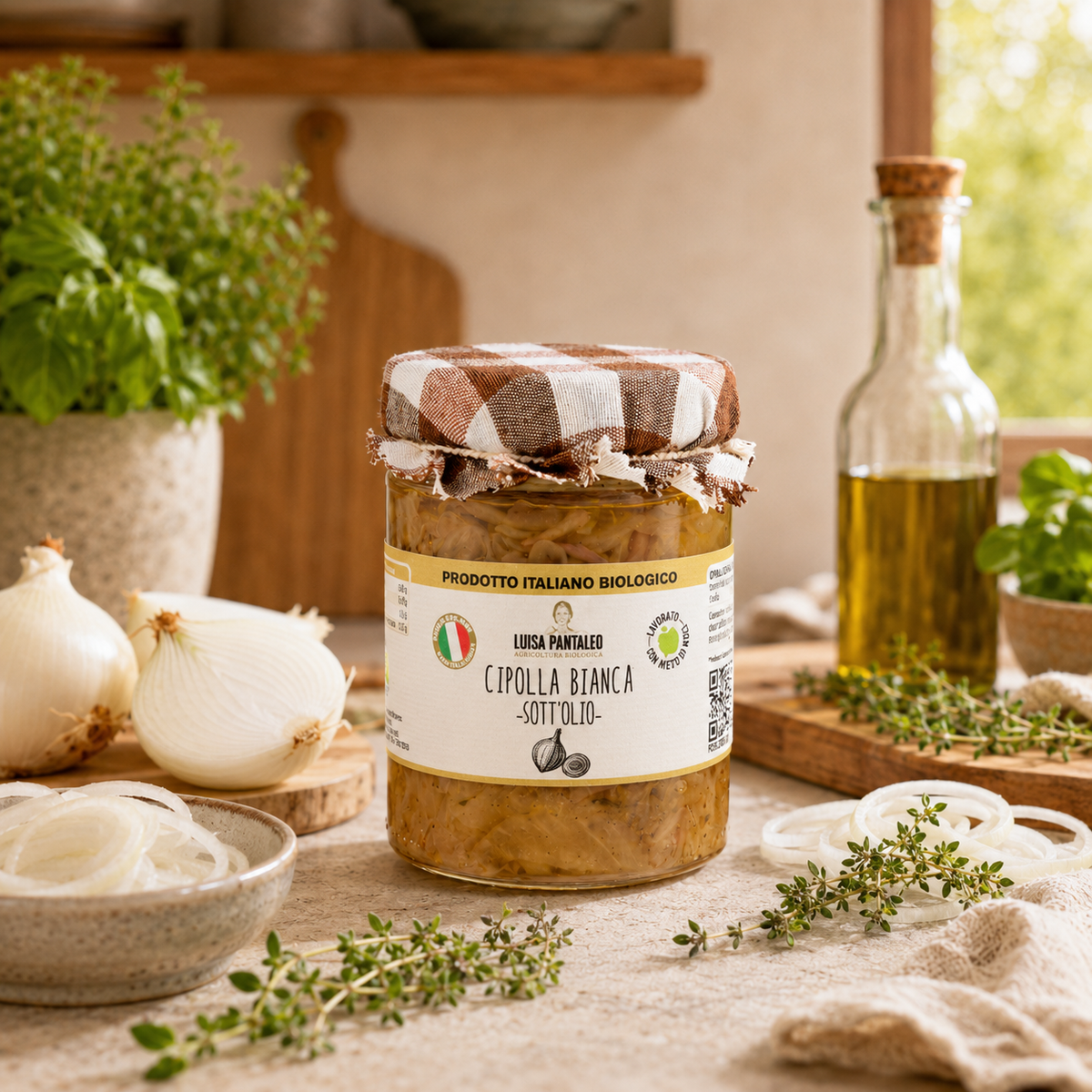 Bio Zwiebeln in Öl 300 g