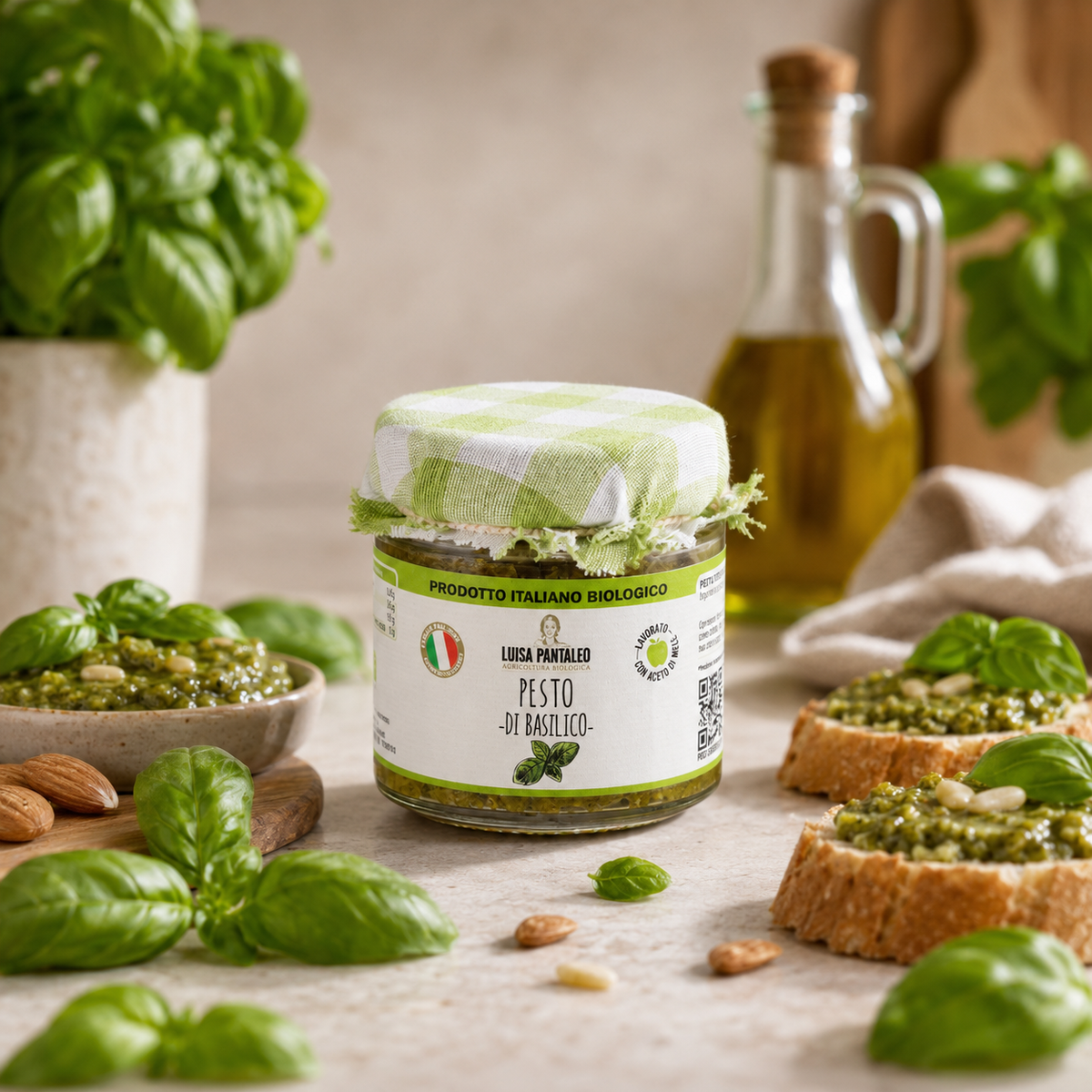 Bio-Basilikumpesto 195 g