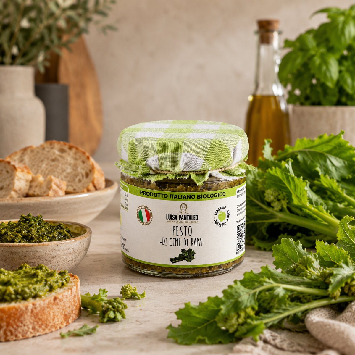 Bio-Stängelkohlpesto 185 g