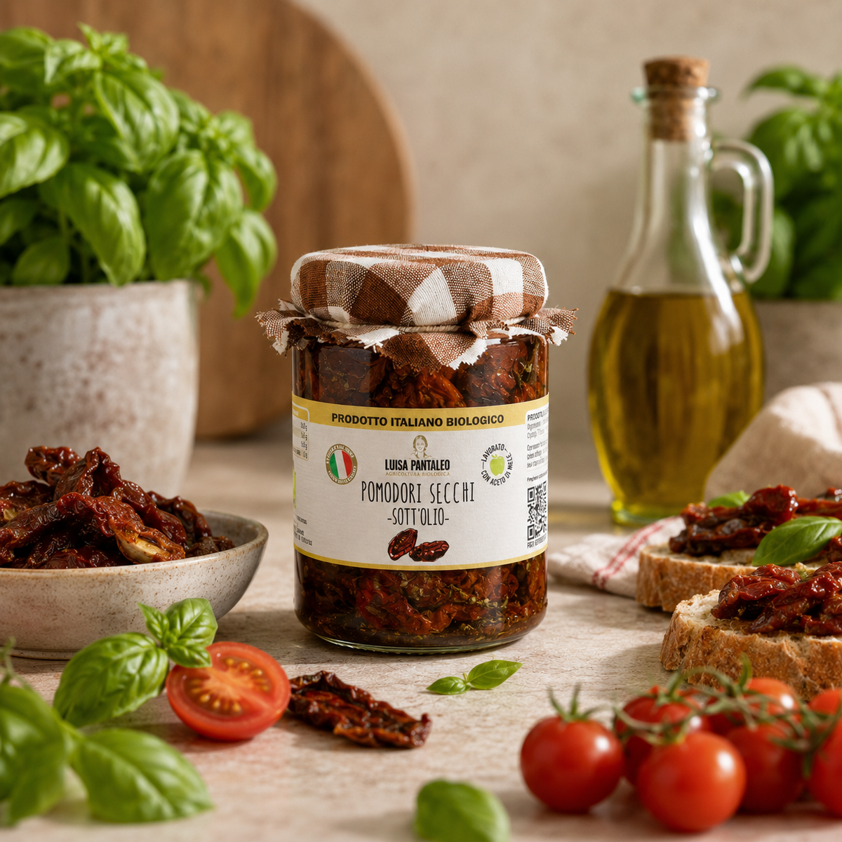 Getrocknete Bio-Tomaten in Öl 290 g