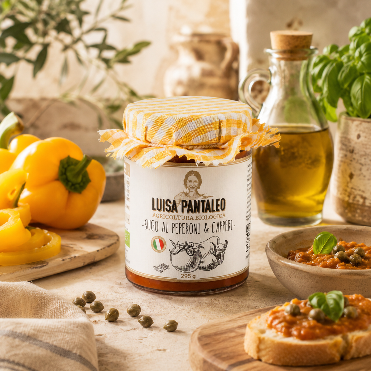 Bio-Paprika-Kapern-Soße 295 g