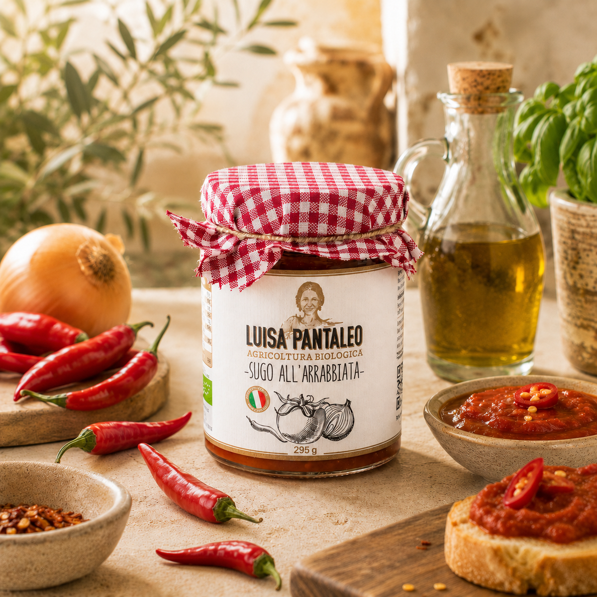 Arrabbiata-Sauce Bio 295 g