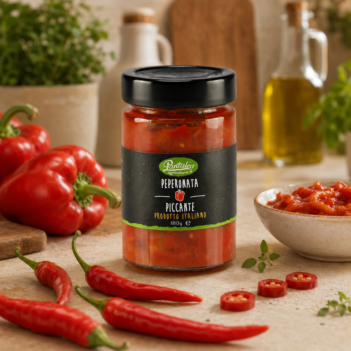 Pikante Peperonata Bio 190 g