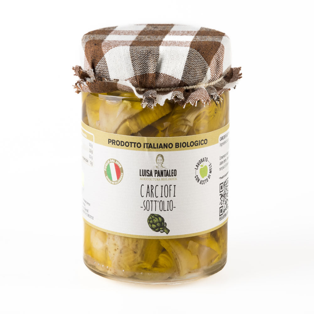 Artischocken in Öl mit Bio-Knoblauch 270 g